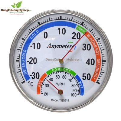 Đồng hồ đo nhiệt độ và độ ẩm TH101B