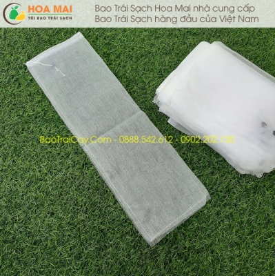 Túi bao mướp lưới mùng caro 15x50